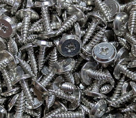 Саморіз з прессшайбою гострий нержавійка 4,2х13 (100шт)