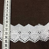 Прошва біла (шиття), ширина 5 см, фото 2