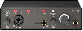 USB аудіоінтерфейс Yamaha UR12 MK3 Black