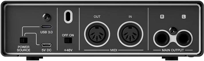 USB аудіоінтерфейс Yamaha URX 22C, фото 4