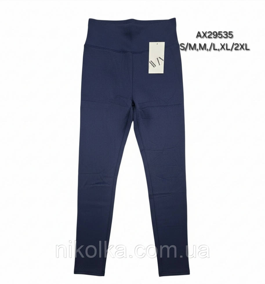 Лосини утеплені жіночі оптом, S/M-XL/2XL рр., арт. Hay-AX29535, фото 1