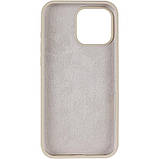 Чохол Silicone Case Full Protective (AA) для Apple iPhone 14 Pro (6.1") Бежевий / Antique White, фото 3