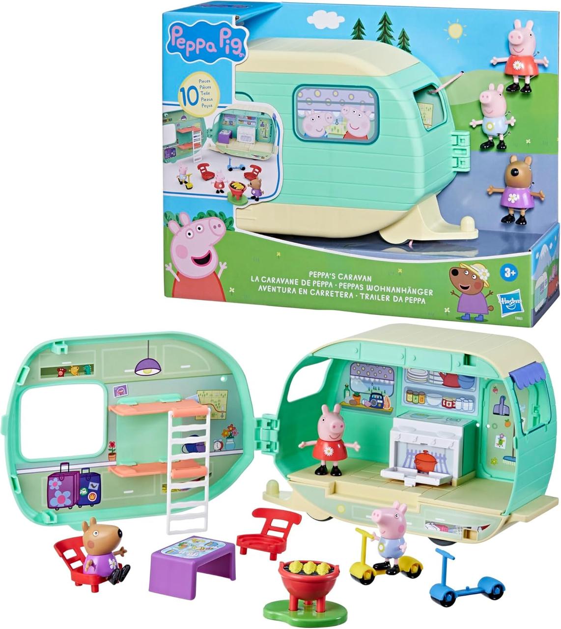 Ігровий набір Свинка Пеппа Караван будиночок на колесах Peppa Pig Caravan Playset
