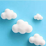 Форма силіконова "Хмари та хмаринки" 8 шт, фото 3