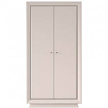 Шафа пенал у вітальню, кабінет, офіс з ДСП REG2D2S Каспіан 900х405х2005 мм дуб сонома/кашемір Gerbor