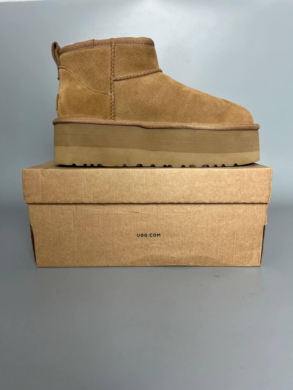Ugg Classic Ultra Mini Platform XL Chestnut БРАК 255, фото 1