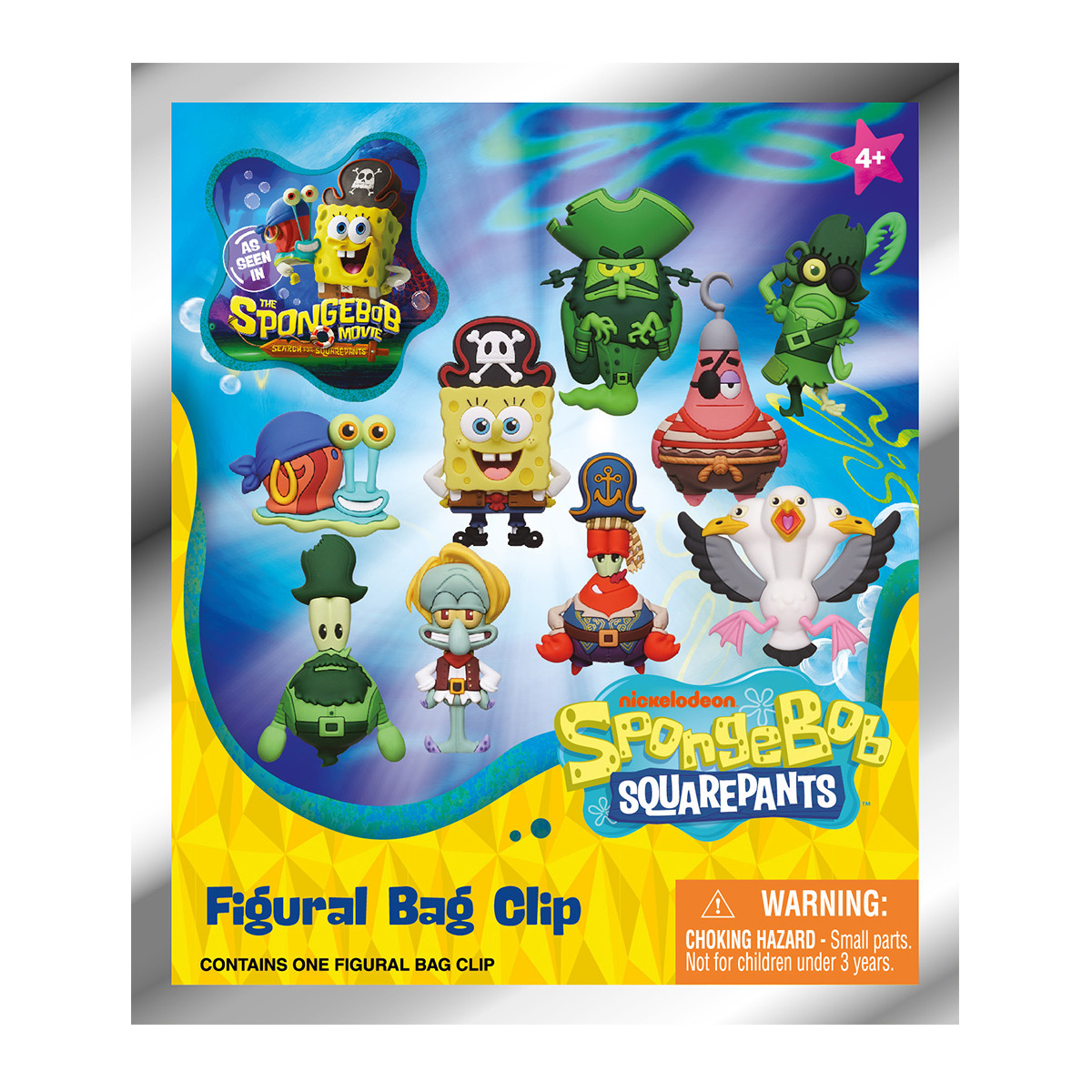 Ігрова фігурка на кліпсі Monogram серії Губка Боб, фото 1