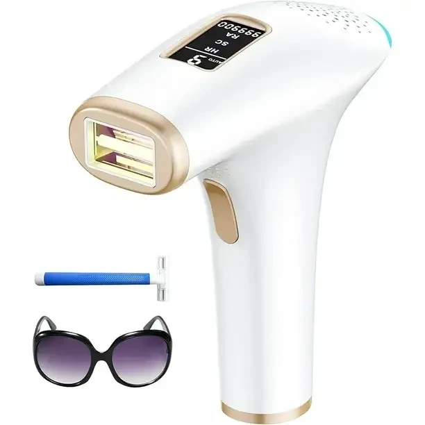 Фотоепілятор IPL Hair Removal Device Al01 Пристрій для видалення волосся на тілі, домашній фотоепілятор, фото 1