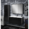 Тумба "DANA 100" з умивальником "Еліт 100", антрацит/чорний для ванної кімнати, фото 3