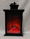 LED-ліхтар з ефектом живого вогню TH-797, 25×14×14 см, фото 2