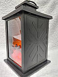 LED-ліхтар з ефектом живого вогню TH-797, 25×14×14 см, фото 3