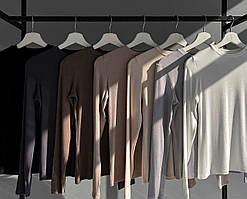 Лонгслив женский рубчик 42-46 48-52