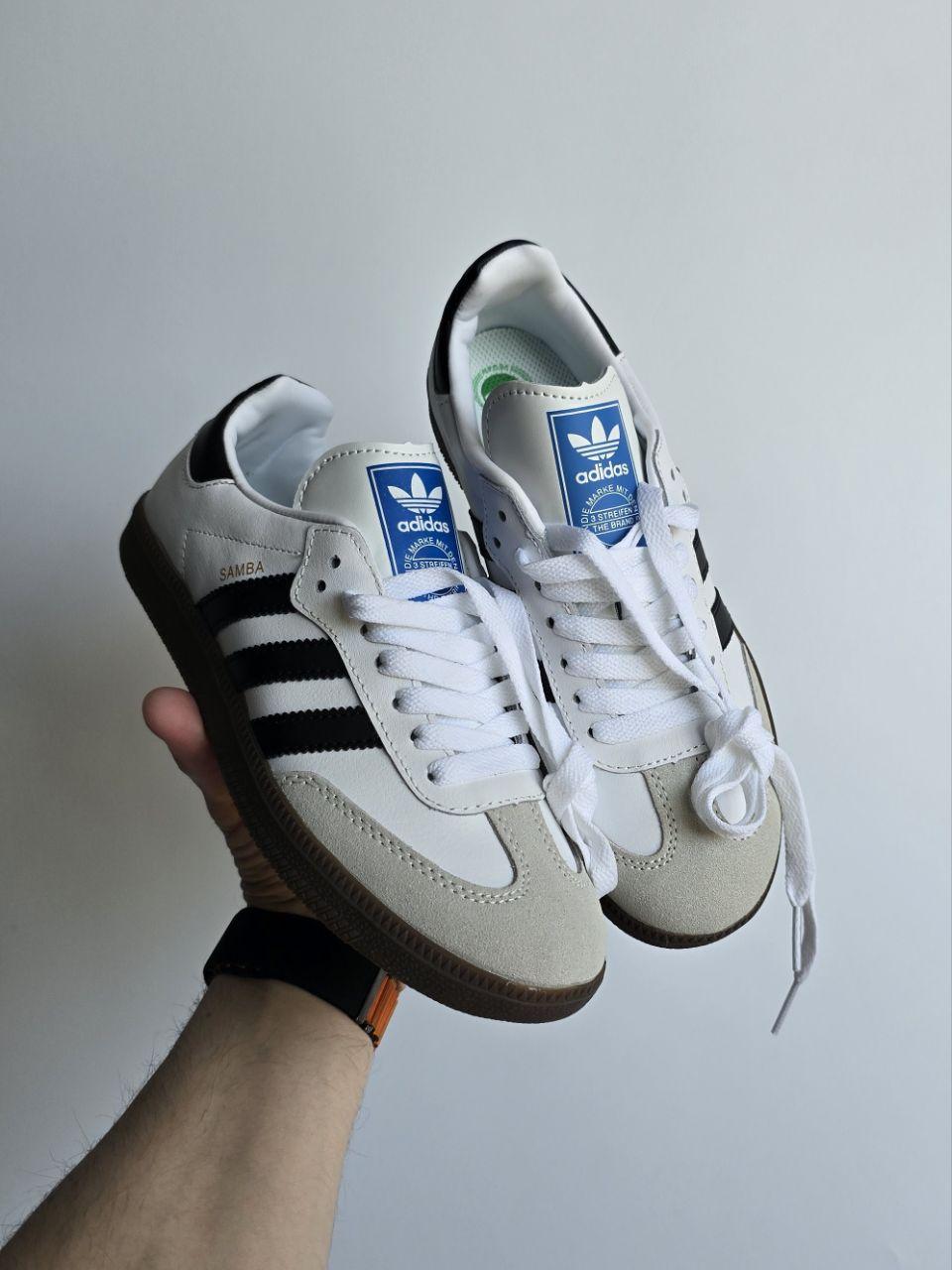 Adidas Samba  • White Black • 38, фото 1
