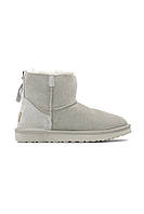 UGG MINI LIGTH GREY ZIP SALE 36