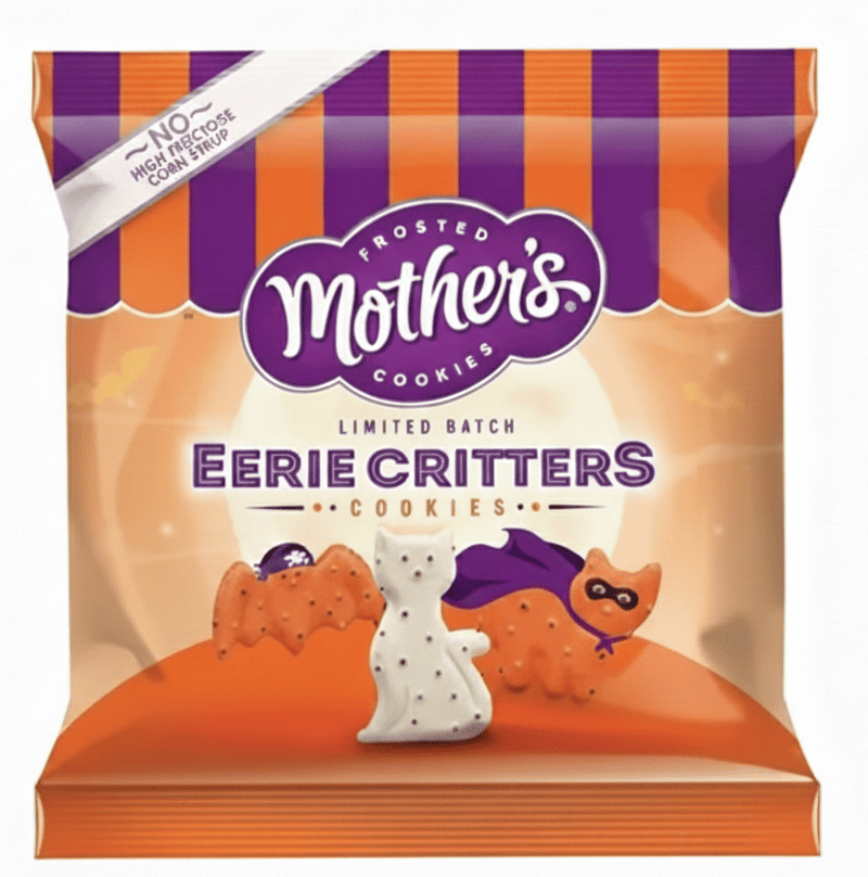 Печиво Mother's Halloween Eerie Critters Animal Cookies 14г, фото 1