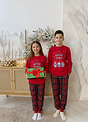 Піжама дитяча тепла Cosy Winter Holiday на зріст 140-146 см