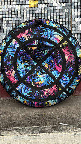 Тюбінг , ватрушка, надувні сані, шайба, таблетка для снігу  на 1,2 м, фото 2