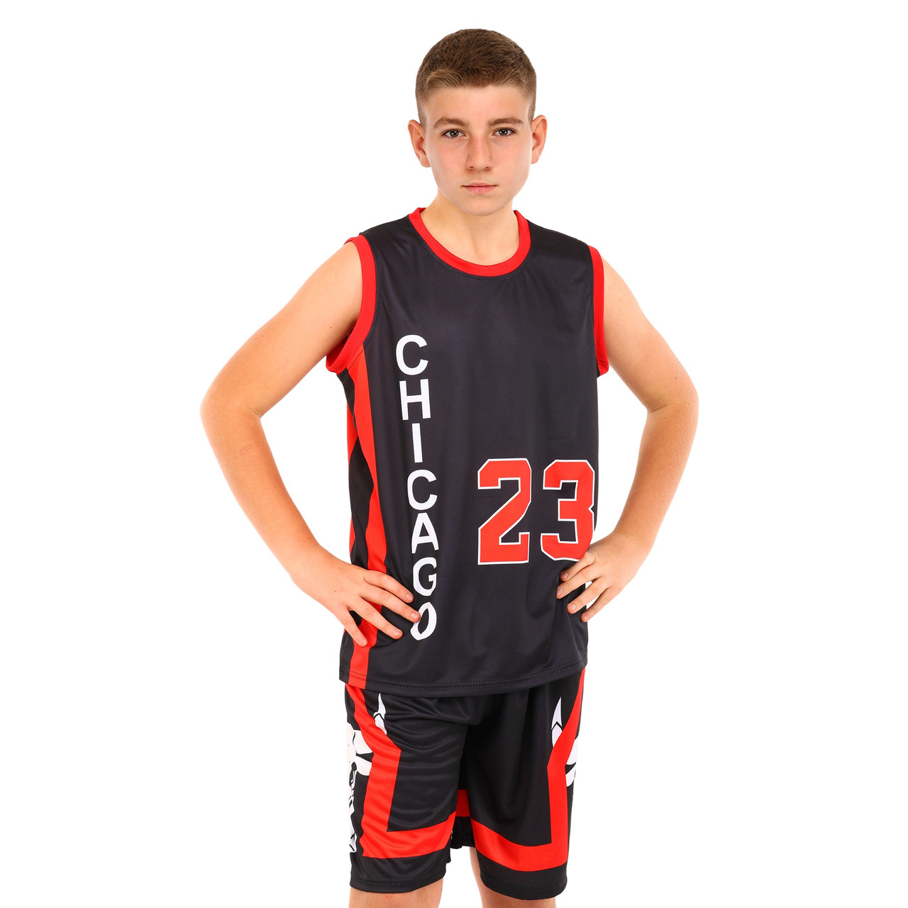 Дитяча баскетбольна форма Chicago Bulls Jordan 23 (BA-6608)