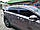 Дефлектори вікон із хром молдингом (вітровики) Kia Sportage IV 2016-2021 (Fly), фото 3