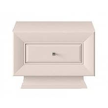 Тумба для взуття в передпокій з ЛДСП/МДФ KOM1K Ларго Класік Gerbor Кашемір