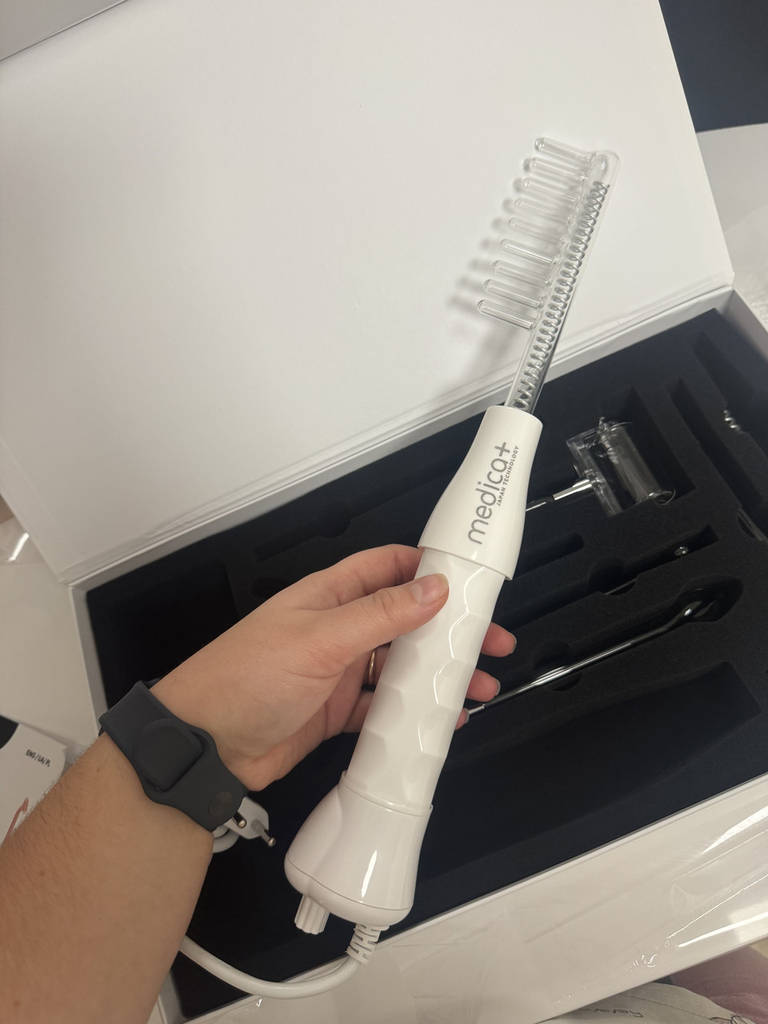 Портативна дарсонваль MEDICA+ DARSOLINE 7.0 гарантія 1 рік - фото покупців 1