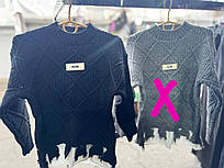 Светр підлітковий в'язаний рванка на дівчинку 110-150 см "AMD" гуртом в Одесі на 7 км