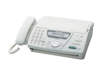 Факс Panasonic KX-FT78 на термопапері, White, бу 