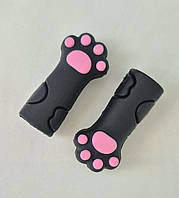 Насадки на спиці силіконові, пара - ЧОРНІ