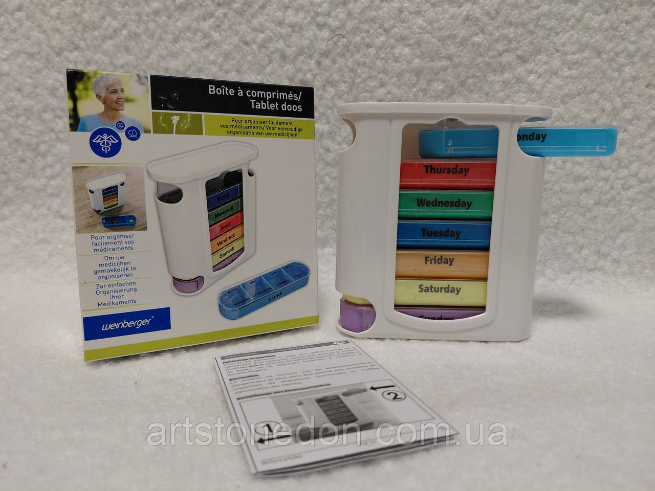 Органайзер для таблеток на 7 днів, фото 1