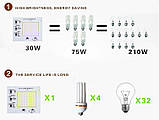 Smart IC SMD LED 30w 6000K Світлодіод 30w Світлодіодна збірка 2750Lm + Драйвер, фото 3