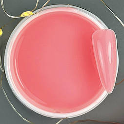 Гель JS DIVA (яскраво-рожевий, сміливий і енергійний) 15г для нарощування і зміцнення нігтів