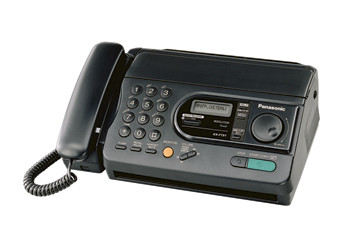 Факс Panasonic KX-FT31RS на термопапері, бу