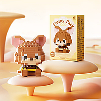 Конструктор блоковий дитячий мишка мишеня Том і Джеррі