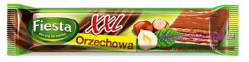 Шоколадні вафлі Fiesta XXL orzechowa, 50 гр