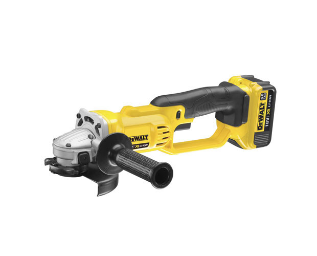 Угловая шлифмашина XR Li-Ion 125 мм 18В 4.0Ач DeWALT DCG412M2 - фото 1 - id-p491398416