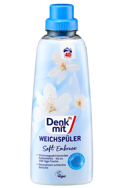 Кондиціонер для білизни Denkmit Soft Embrace "Свіжість" Ополіскувач для прання Денкмит, фото 1