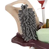 Дитячий набір для прибирання Kruzzel 24747 XXL 18в1: пилосос, візок, швабра, відро, фото 6