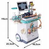 Набір доктора Iso Trade 26544 26 предметів, візок XXL, світло і звук, фото 9