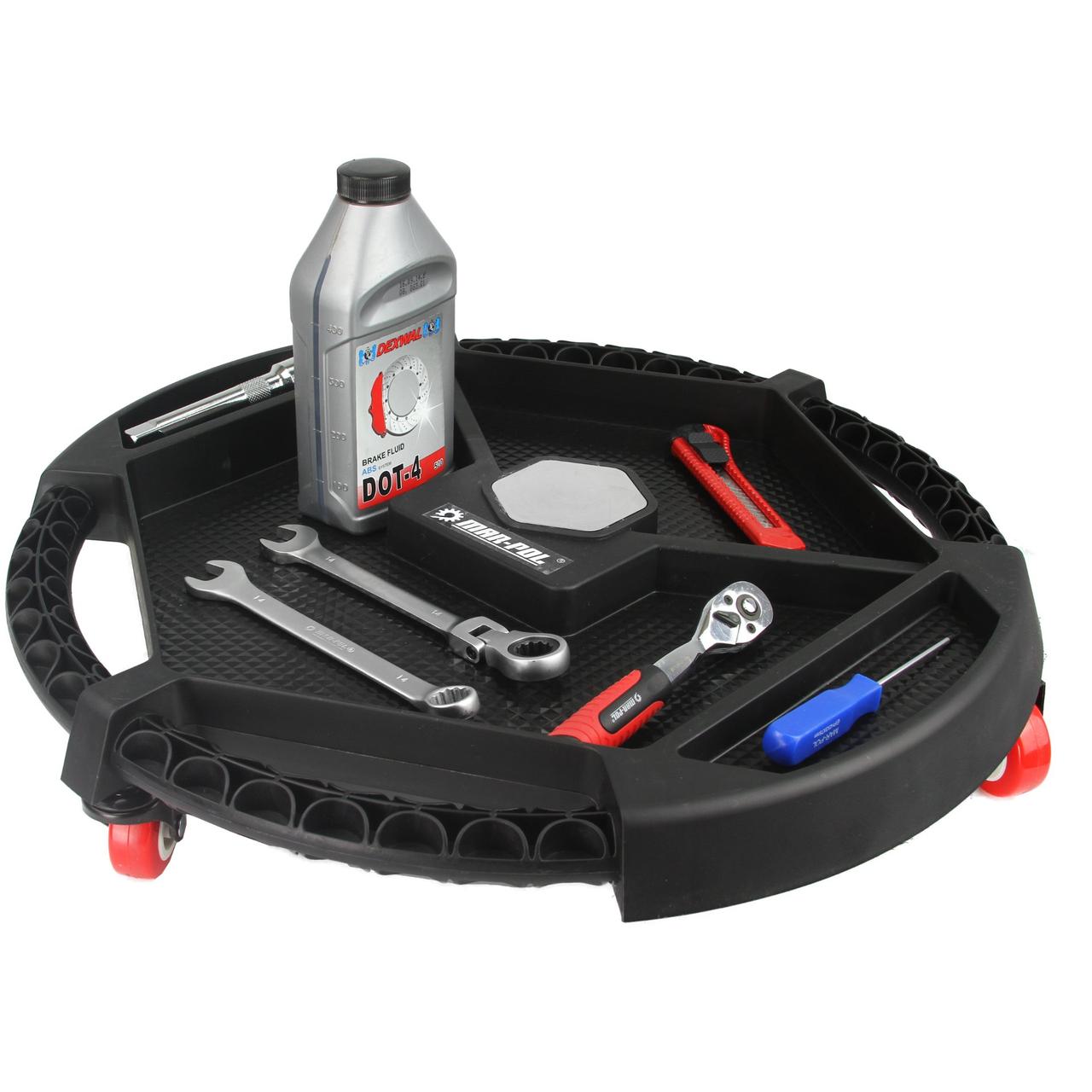 Сервісний піднос для майстерні на колесах 50 см Mar-Pol (M80198), фото 1