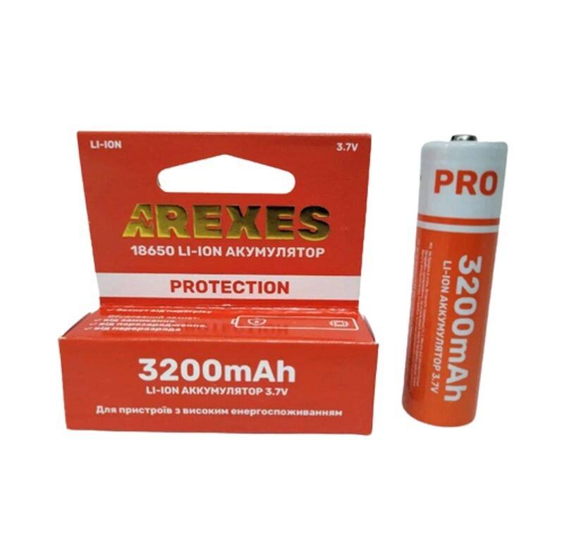 Акумулятор Arexes 18650 Li-Ion 3200 mAh, 3.7v orange