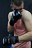 Рукавиці для MMA PowerPlay 3026 Чорні XS, фото 8