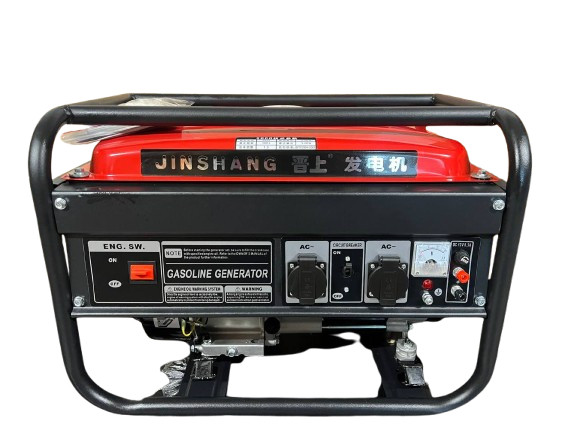 Бензиновий генератор JINSHANG 3.2 кВт (мідне обмотування), фото 1
