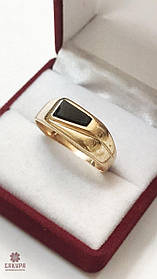 Золотий Перстень зі вставкою цирконій