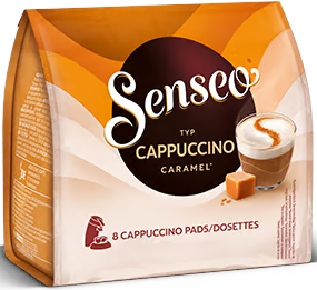 Кава в чалдах Senseo Caramel Cappuccino 8 чалд, фото 1