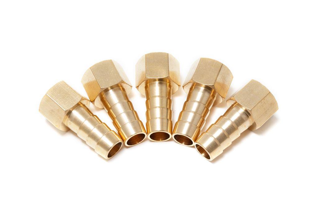 Штуцер пневматичний внутр. різьба 1/4 "-" ялинка "10мм, комплект 5шт.