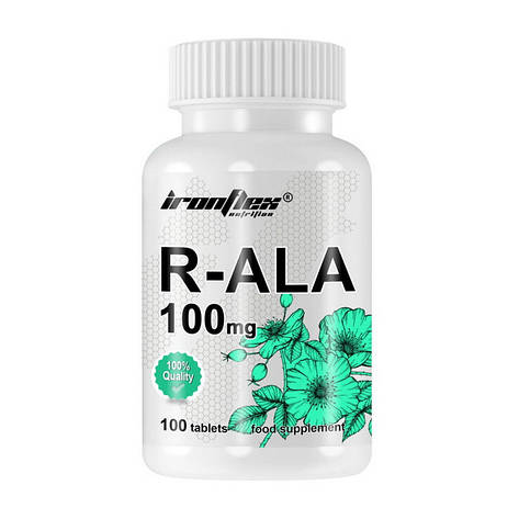 IronFlex R-ALA 100 mg (100 tabs), фото 1