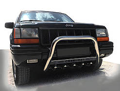 Кенгурятник WT004 (нерж) для Jeep Grand Cherokee WJ 1999-2004 рр
