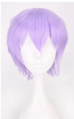 Перука коротка для косплею бузкова (KOR-sir), фото 1