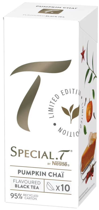 Чай в капсулах Special.T для кавоварок Dolce Gusto "Pumpkin Chaï" 10 капсул (потрібен адаптер), фото 1