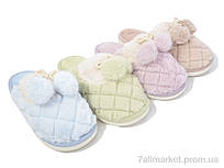 Тапки жіночі для дому Весна/осінь L682 mix (12 пар р.36-41) "Deshman" недорого гуртом від прямого постачальника